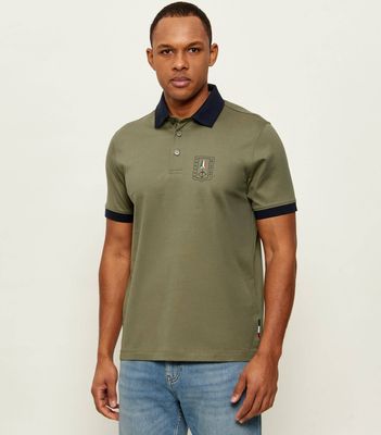 Aeronautica Militare - T-shirt męski wiosenny ze sklepu: Gomez Fashion Store w kategorii: T-shirty męskie - zdjęcie 874714-BD9-10338_AM262M000068424