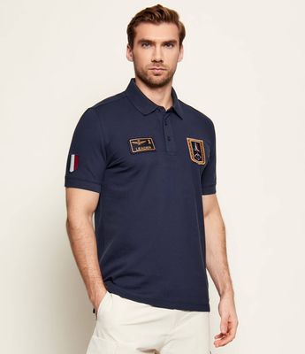 T-shirt męski Aeronautica Militare ze sklepu: Gomez Fashion Store w kategorii: T-shirty męskie - zdjęcie 874714-BD9-10338_AM262M000070001