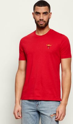 T-shirt męski wiosenny Aeronautica Militare ze sklepu: Gomez Fashion Store w kategorii: T-shirty męskie - zdjęcie 874714-BD9-10338_AM262M000074323