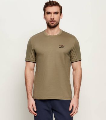 T-shirt męski Aeronautica Militare ze sklepu: Gomez Fashion Store w kategorii: T-shirty męskie - zdjęcie 874714-BD9-10338_AM262M000075424