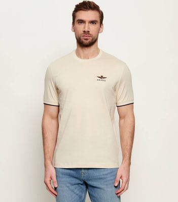 T-shirt męski Aeronautica Militare ze sklepu: Gomez Fashion Store w kategorii: T-shirty męskie - zdjęcie 874714-BD9-10338_AM262M000075137