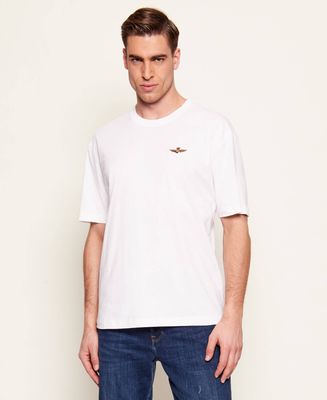 T-shirt męski Aeronautica Militare ze sklepu: Gomez Fashion Store w kategorii: T-shirty męskie - zdjęcie 874714-BD9-10338_AM262M000077002