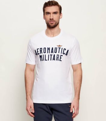 T-shirt męski Aeronautica Militare ze sklepu: Gomez Fashion Store w kategorii: T-shirty męskie - zdjęcie 874714-BD9-10338_AM262M000081002
