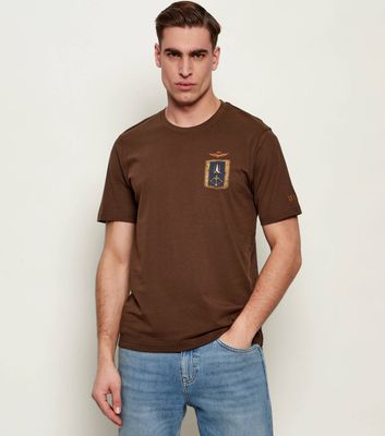 T-shirt męski młodzieżowy Aeronautica Militare ze sklepu: Gomez Fashion Store w kategorii: T-shirty męskie - zdjęcie 874714-BD9-10338_AM262M000083442
