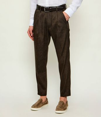 Spodnie męskie na lato Drykorn ze sklepu: Gomez Fashion Store w kategorii: Spodnie męskie - zdjęcie 874714-BD9-10338_DR262M000001002
