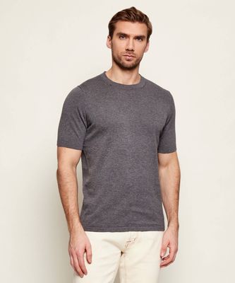 Drykorn - Sweter męski na lato ze sklepu: Gomez Fashion Store w kategorii: Swetry męskie - zdjęcie 874714-BD9-10338_DR262M000025020