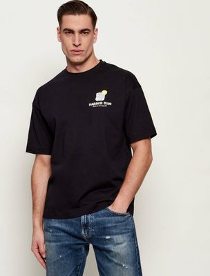 Drykorn - T-shirt męski casual ze sklepu: Gomez Fashion Store w kategorii: T-shirty męskie - zdjęcie 874714-BD9-10338_DR262M000032001