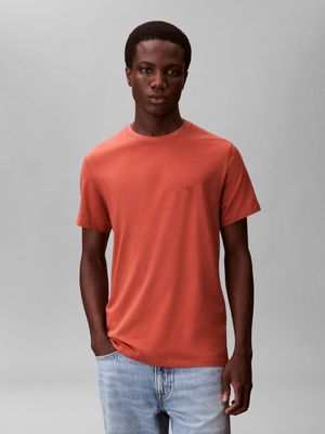 T-shirt męski casualowy Calvin Klein ze sklepu: Gomez Fashion Store w kategorii: T-shirty męskie - zdjęcie 874714-BD9-10338_CK262M000005613