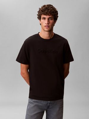 T-shirt męski młodzieżowy Calvin Klein ze sklepu: Gomez Fashion Store w kategorii: T-shirty męskie - zdjęcie 874714-BD9-10338_CK262M000205544