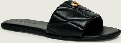 Klapki damskie na lato Coach ze sklepu: Gomez Fashion Store w kategorii: Klapki damskie - zdjęcie 874714-BD9-10338_CN262W000044080