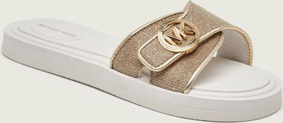 Klapki damskie letnie Michael Kors ze sklepu: Gomez Fashion Store w kategorii: Klapki damskie - zdjęcie 874714-BD9-10338_MK262W000030740