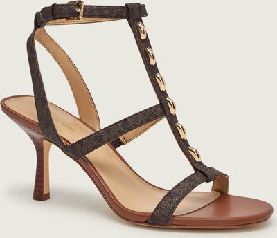 Michael Kors - Sandały damskie na lato ze sklepu: Gomez Fashion Store w kategorii: Sandały damskie - zdjęcie 874714-BD9-10338_MK262W000035200