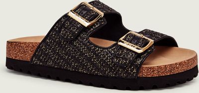 Klapki damskie na lato Gaëlle Paris ze sklepu: Gomez Fashion Store w kategorii: Klapki damskie - zdjęcie 874714-BD9-10338_GL262W000005005