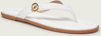 Klapki damskie na lato Michael Kors ze sklepu: Gomez Fashion Store w kategorii: Klapki damskie - zdjęcie 874714-BD9-10338_MK262W000046085