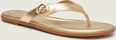 Klapki damskie na lato Michael Kors ze sklepu: Gomez Fashion Store w kategorii: Klapki damskie - zdjęcie 874714-BD9-10338_MK262W000047740
