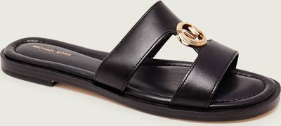 Michael Kors - Klapki damskie na lato ze sklepu: Gomez Fashion Store w kategorii: Klapki damskie - zdjęcie 874714-BD9-10338_MK262W000049001