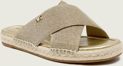 Klapki damskie na lato Michael Kors ze sklepu: Gomez Fashion Store w kategorii: Klapki damskie - zdjęcie 874714-BD9-10338_MK262W000060740