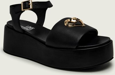 Sandały damskie na lato Love Moschino ze sklepu: Gomez Fashion Store w kategorii: Sandały damskie - zdjęcie 874714-BD9-10338_LM262W000011000