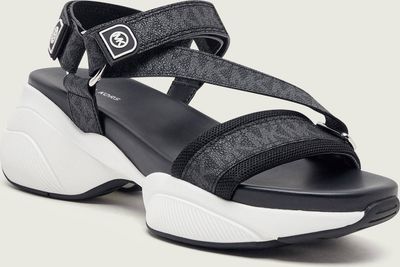 Sandały damskie na lato Michael Kors ze sklepu: Gomez Fashion Store w kategorii: Sandały damskie - zdjęcie 874714-BD9-10338_MK262W000103001