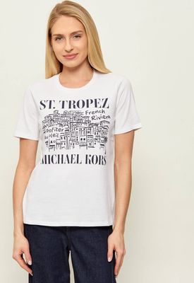 Michael Kors - Bluzka damska młodzieżowa ze sklepu: Gomez Fashion Store w kategorii: Bluzki damskie - zdjęcie 874714-BD9-10338_MK262W000106100