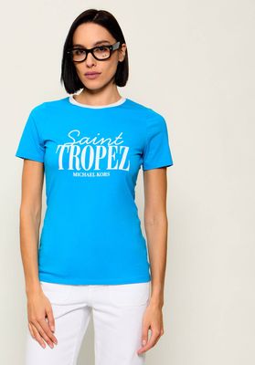 Bluzka damska na wiosnę Michael Kors ze sklepu: Gomez Fashion Store w kategorii: Bluzki damskie - zdjęcie 874714-BD9-10338_MK262W000117429