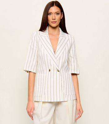 Marynarka na wiosnę Marella ze sklepu: Gomez Fashion Store w kategorii: Marynarki damskie - zdjęcie 874714-BD9-10338_MA262W000016001