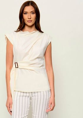 Bluzka damska Marella ze sklepu: Gomez Fashion Store w kategorii: Bluzki damskie - zdjęcie 874714-BD9-10338_MA262W000027001