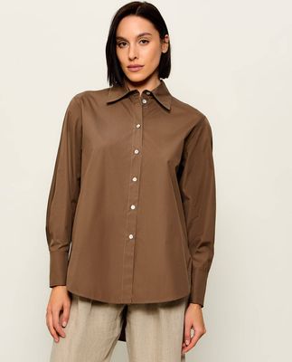 Koszula damska casual Marella SPORT ze sklepu: Gomez Fashion Store w kategorii: Koszule damskie - zdjęcie 874714-BD9-10338_MR262W000007001
