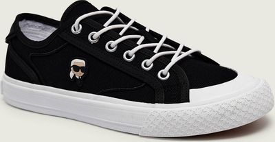 Karl Lagerfeld - Trampki damskie wiosenne ze sklepu: Gomez Fashion Store w kategorii: Trampki damskie - zdjęcie 874714-BD9-10338_KL262W000015900
