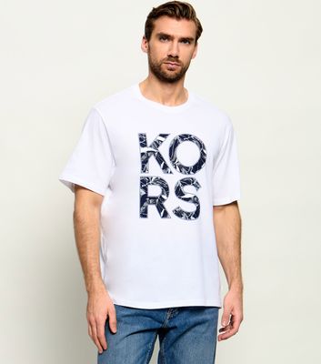Michael Kors - T-shirt męski ze sklepu: Gomez Fashion Store w kategorii: T-shirty męskie - zdjęcie 874714-BD9-10338_MK262M000025100