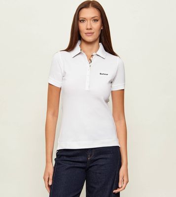 Barbour - Bluzka damska na lato ze sklepu: Gomez Fashion Store w kategorii: Bluzki damskie - zdjęcie 874714-BD9-10338_UR262W000078117