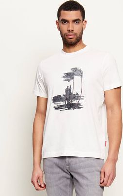 T-shirt męski młodzieżowy Joop! Jeans ze sklepu: Gomez Fashion Store w kategorii: T-shirty męskie - zdjęcie 874714-BD9-10338_JJ262M000016107