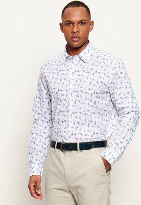 Koszula męska na wiosnę casual Joop! Jeans ze sklepu: Gomez Fashion Store w kategorii: Koszule męskie - zdjęcie 874714-BD9-10338_JJ262M000026105