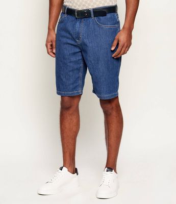 Joop! Jeans - Spodenki męskie na lato ze sklepu: Gomez Fashion Store w kategorii: Spodenki męskie - zdjęcie 874714-BD9-10338_JJ262M000035436