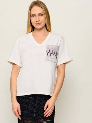 AKEP - Bluzka damska młodzieżowa na wiosnę ze sklepu: Gomez Fashion Store w kategorii: Bluzki damskie - zdjęcie 874714-BD9-10338_AP262W000024012
