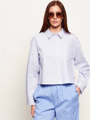Koszula damska Joop! Jeans ze sklepu: Gomez Fashion Store w kategorii: Koszule damskie - zdjęcie 874714-BD9-10338_JJ262W000004459
