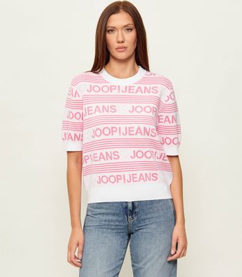 Sweter damski na lato Joop! Jeans ze sklepu: Gomez Fashion Store w kategorii: Swetry damskie - zdjęcie 874714-BD9-10338_JJ262W000019100