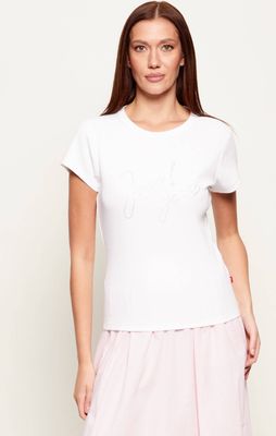 Bluzka damska letnia Joop! Jeans ze sklepu: Gomez Fashion Store w kategorii: Bluzki damskie - zdjęcie 874714-BD9-10338_JJ262W000024100