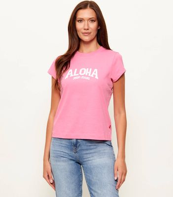 Bluzka damska na lato Joop! Jeans ze sklepu: Gomez Fashion Store w kategorii: Bluzki damskie - zdjęcie 874714-BD9-10338_JJ262W000026668
