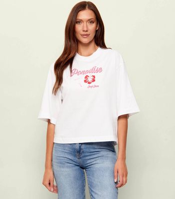 Bluzka damska młodzieżowa Joop! Jeans ze sklepu: Gomez Fashion Store w kategorii: Bluzki damskie - zdjęcie 874714-BD9-10338_JJ262W000027100