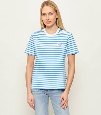 Bluzka damska casual Joop! Jeans ze sklepu: Gomez Fashion Store w kategorii: Bluzki damskie - zdjęcie 874714-BD9-10338_JJ262W000029441