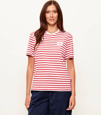 Bluzka damska na wiosnę Joop! Jeans ze sklepu: Gomez Fashion Store w kategorii: Bluzki damskie - zdjęcie 874714-BD9-10338_JJ262W000029601