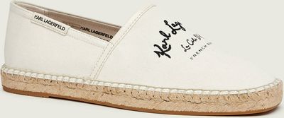 Espadryle damskie letnie Karl Lagerfeld ze sklepu: Gomez Fashion Store w kategorii: Espadryle damskie - zdjęcie 874714-BD9-10338_KL262M000132127