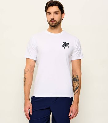 T-shirt męski Vilebrequin ze sklepu: Gomez Fashion Store w kategorii: T-shirty męskie - zdjęcie 874714-BD9-10338_VI262M000017010