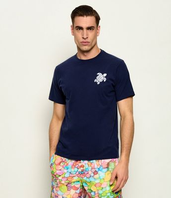 T-shirt męski wiosenny Vilebrequin ze sklepu: Gomez Fashion Store w kategorii: T-shirty męskie - zdjęcie 874714-BD9-10338_VI262M000017390