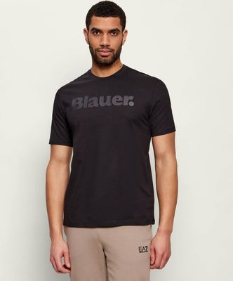 T-shirt męski BLAUER ze sklepu: Gomez Fashion Store w kategorii: T-shirty męskie - zdjęcie 874714-BD9-10338_BF262M000007043