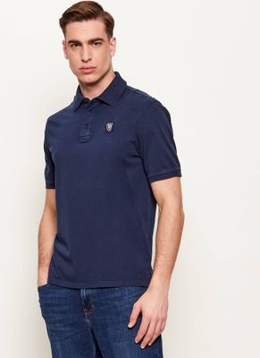 T-shirt męski na lato BLAUER ze sklepu: Gomez Fashion Store w kategorii: T-shirty męskie - zdjęcie 874714-BD9-10338_BF262M000010040