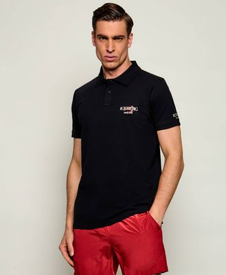 Iceberg - T-shirt męski na wiosnę ze sklepu: Gomez Fashion Store w kategorii: T-shirty męskie - zdjęcie 874714-BD9-10338_II262M000016A07