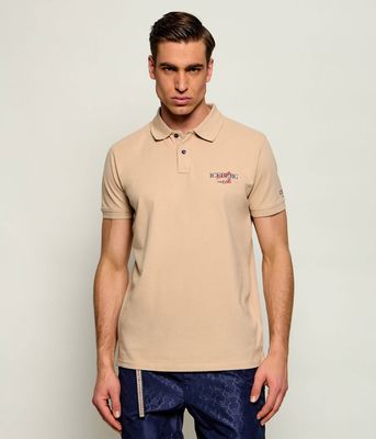 T-shirt męski na lato Iceberg ze sklepu: Gomez Fashion Store w kategorii: T-shirty męskie - zdjęcie 874714-BD9-10338_II262M000016A83