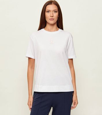 Bluzka damska casual Joop! ze sklepu: Gomez Fashion Store w kategorii: Bluzki damskie - zdjęcie 874714-BD9-10338_JO262W000036100